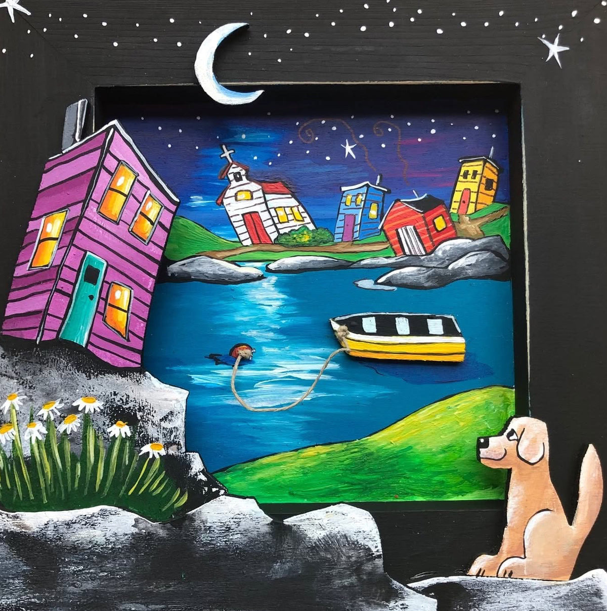Your Pet Here! 8" x 10" Custom Folk Art