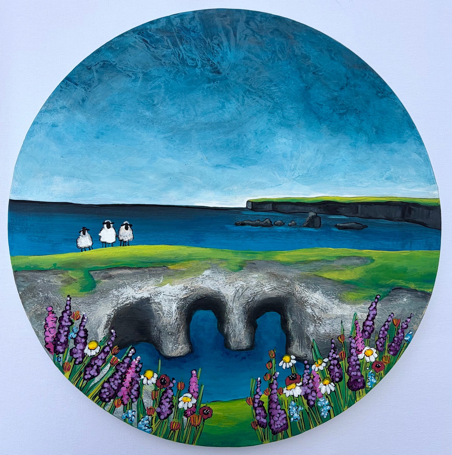 Flo, May and Freda all felt like a munch so they walked all the way to The Dungeon for lunch.