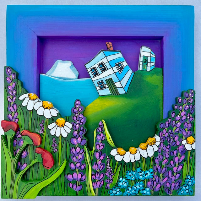 As the last, lovely iceberg of spring floated by, the poppies and lupins all waved their goodbyes.