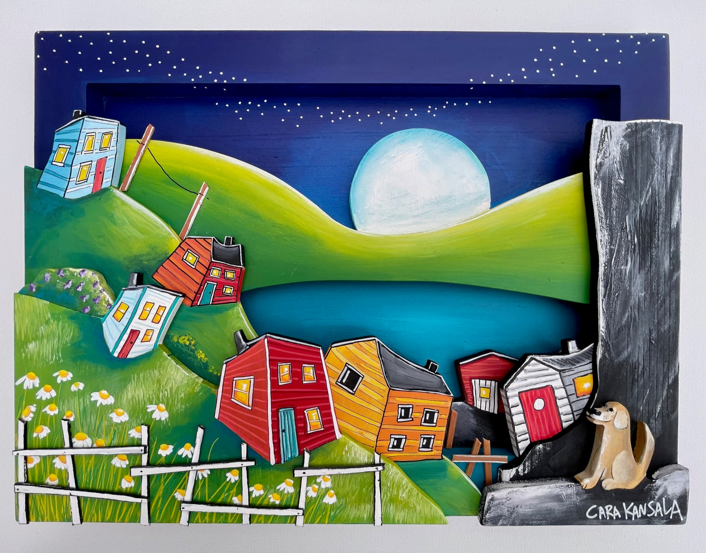 (SOLD)All Was Quiet in the Tickle, While Seamus Counted Stars