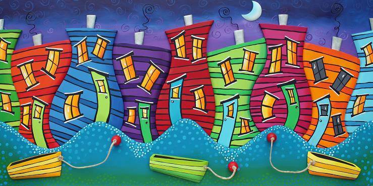 Downtown Dancing Houses