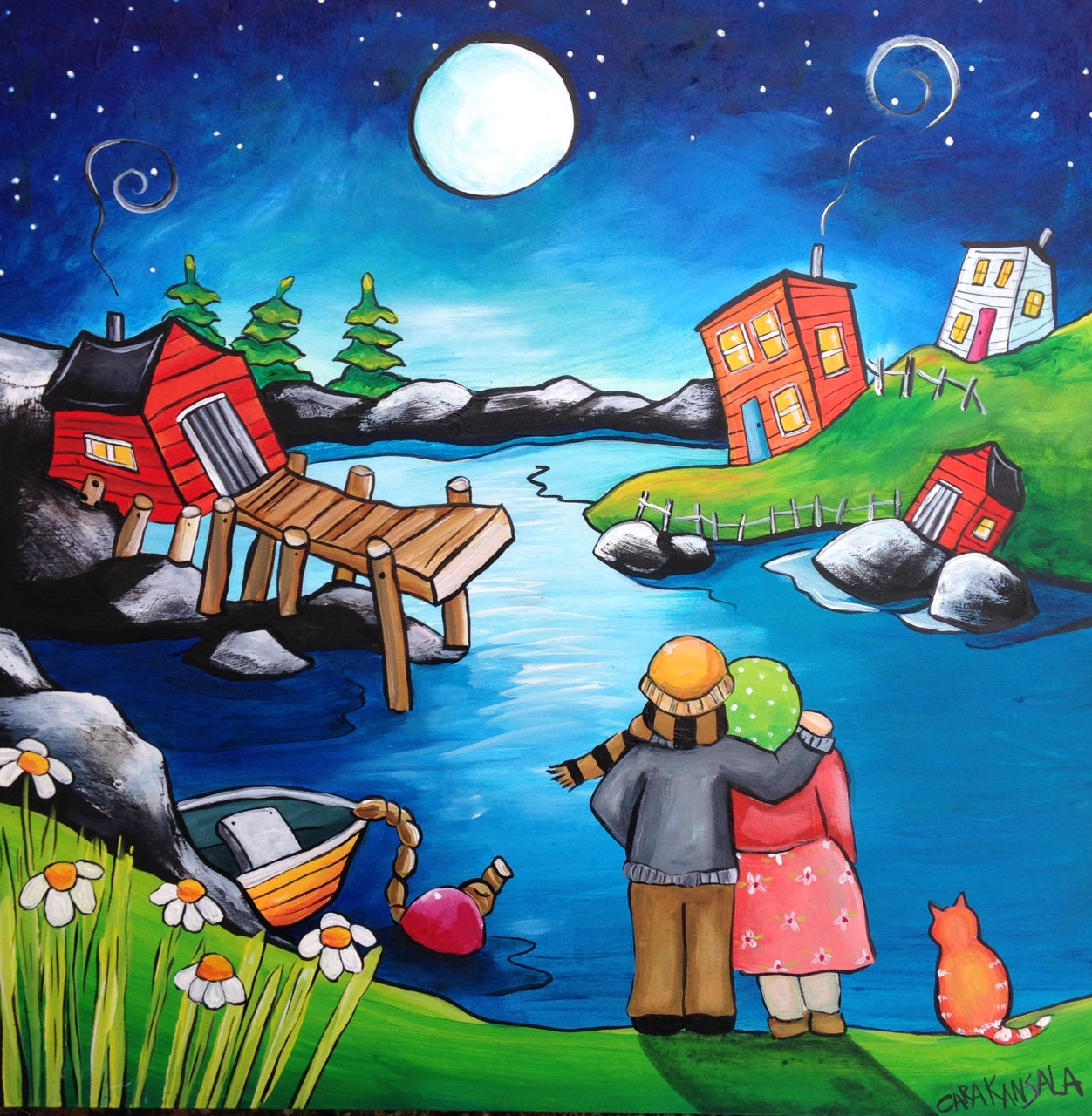 (SOLD)For All the Moons I'll Love You