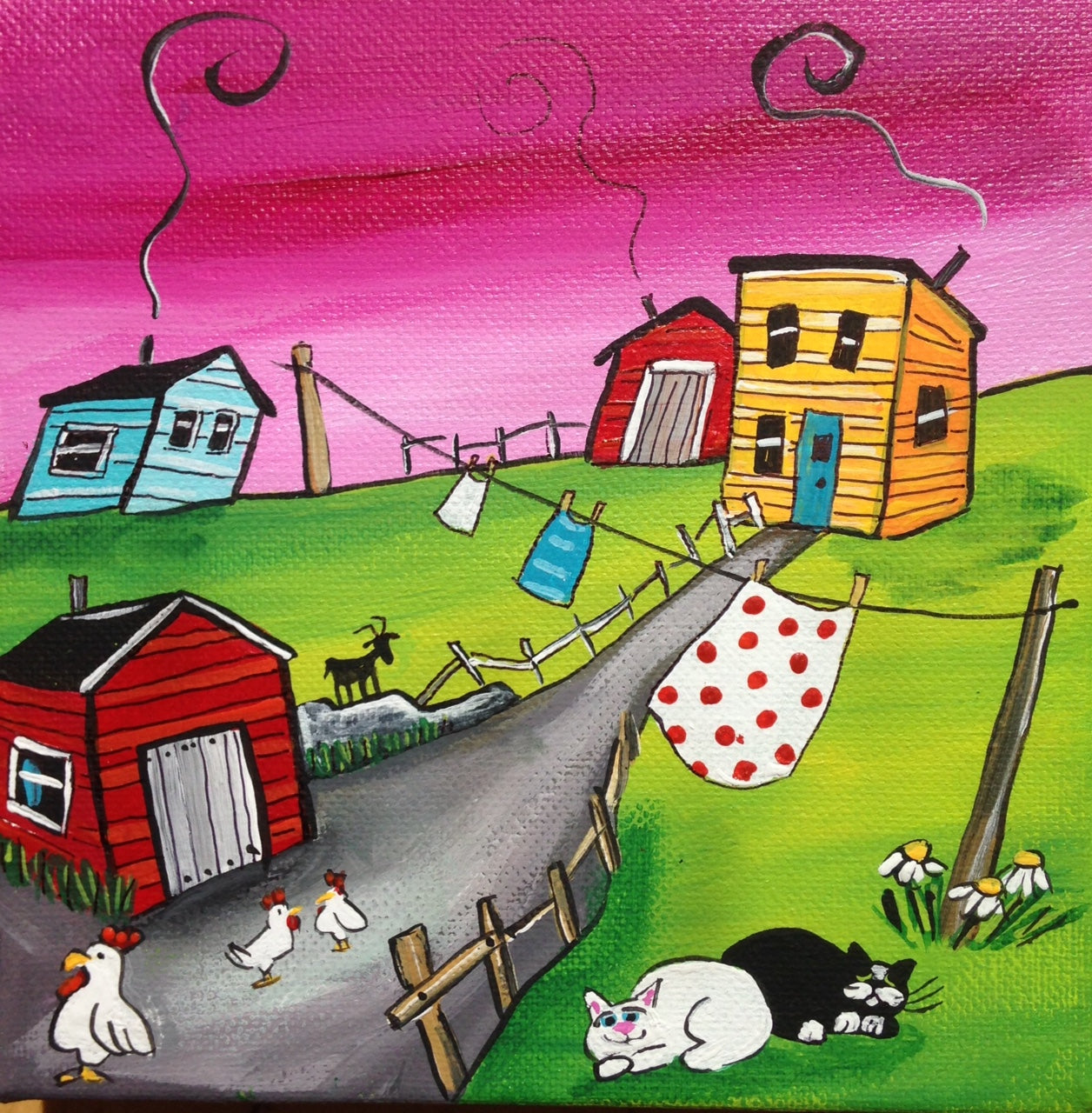 While the Summer Sun was Setting.....