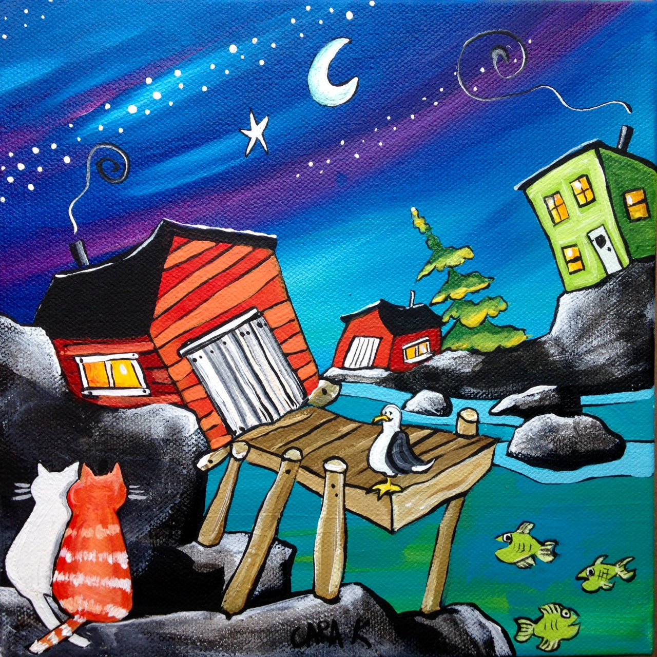 (SOLD) We'll Sit and Sing Together, While the Moon Hums Along