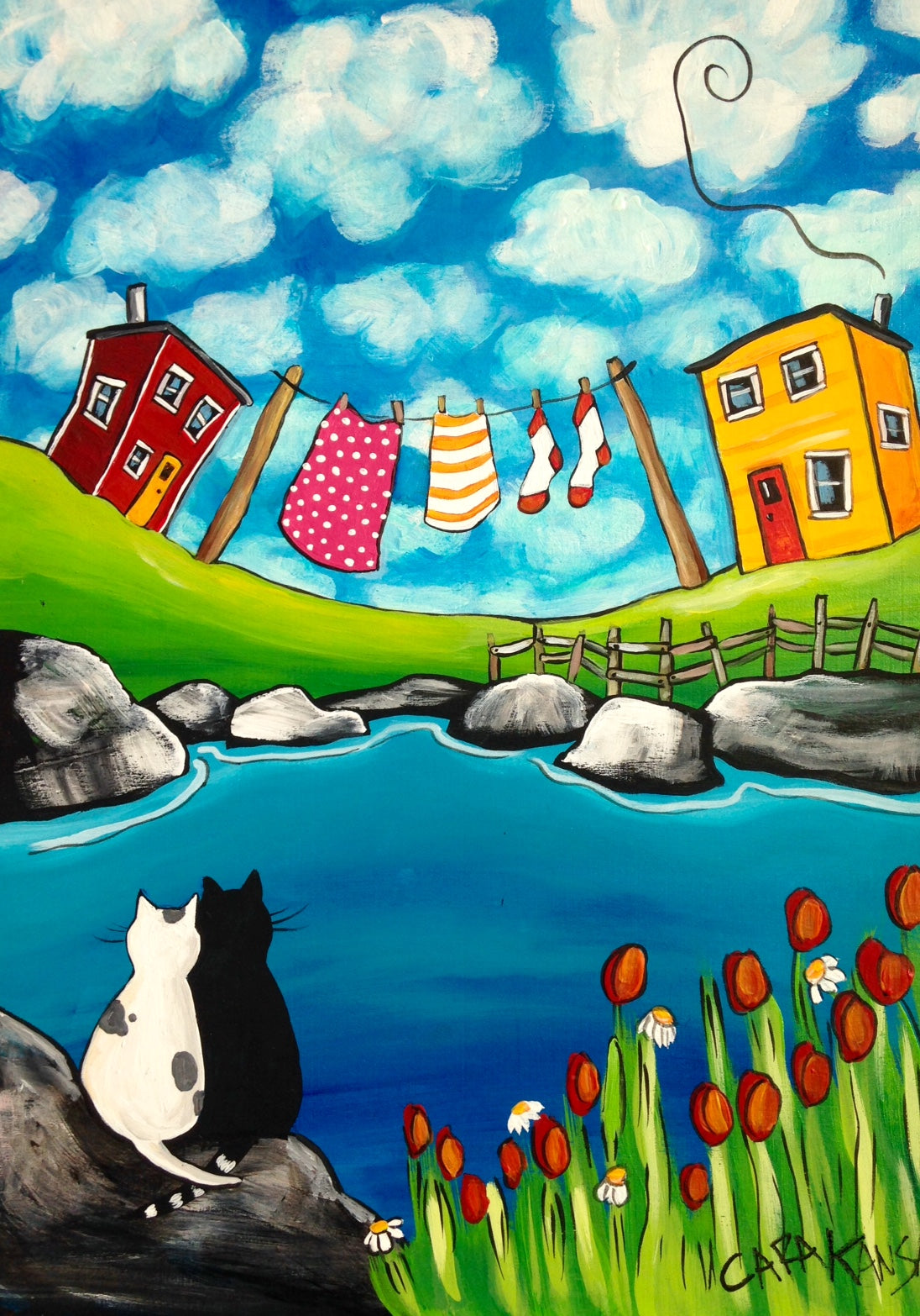 (SOLD) I Love You More than All the Clouds in the Sky