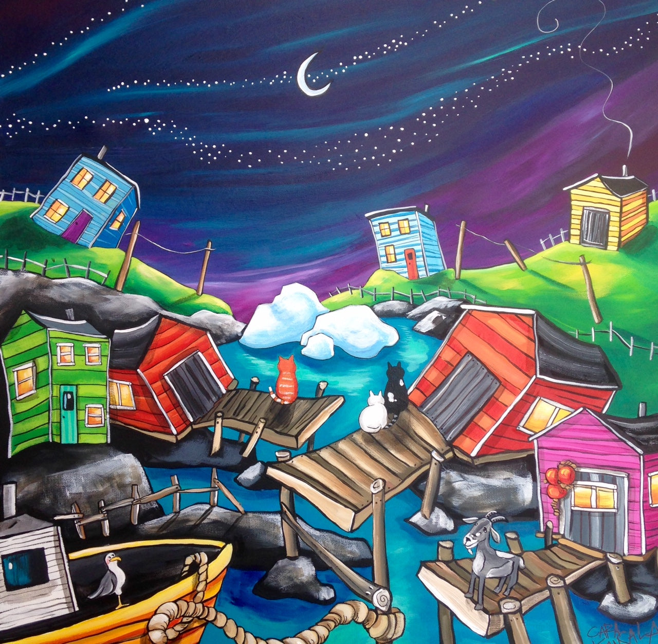 (sold)Late One Night in Early June......