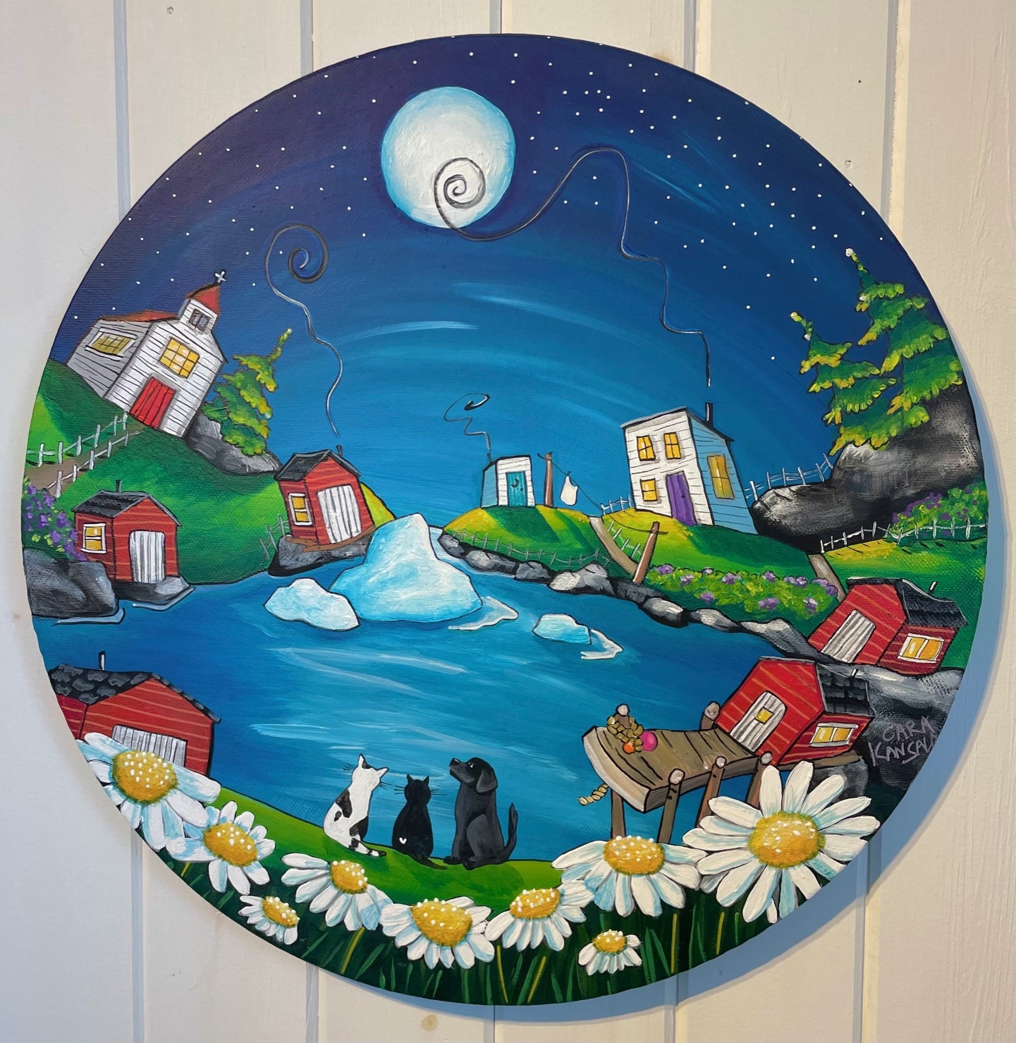 (SOLD) Night Visitors in the Tickle