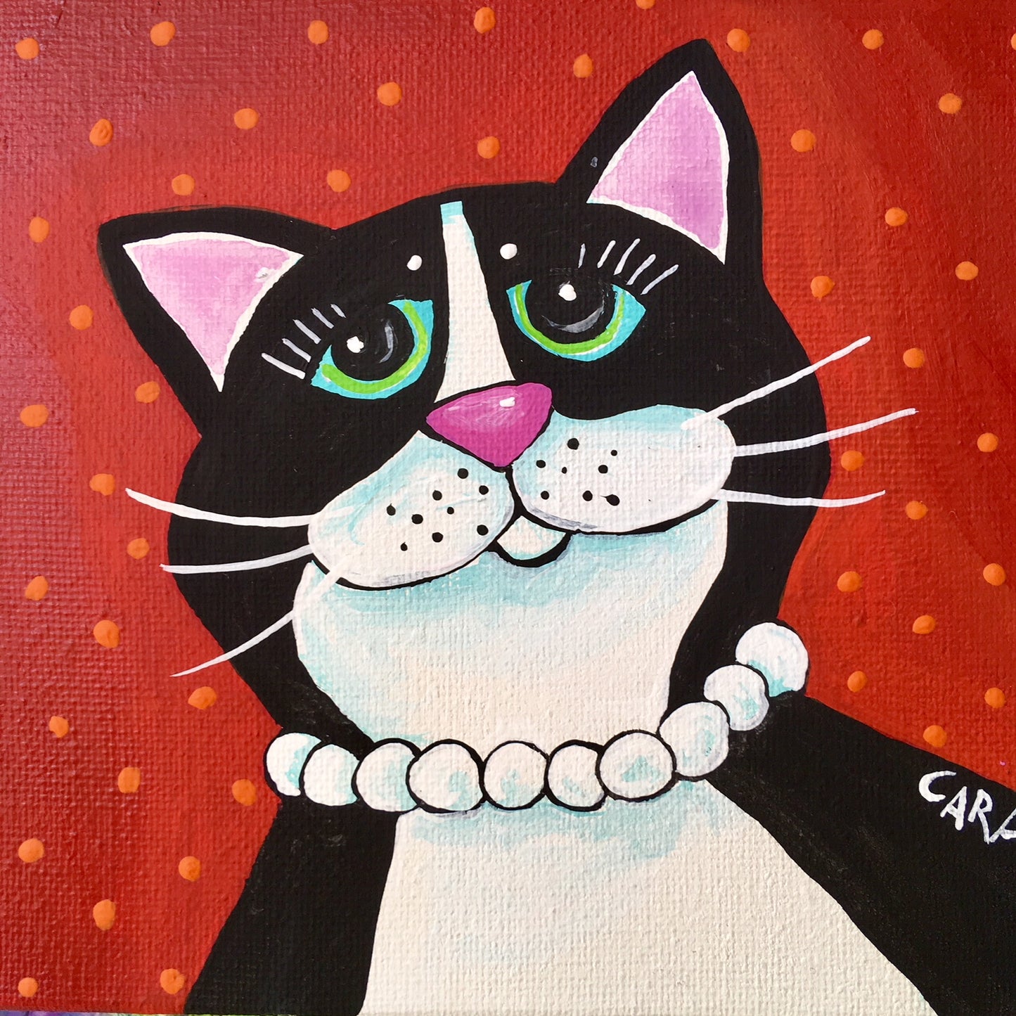 (SOLD) Celia Always Won Every Staring Contest......