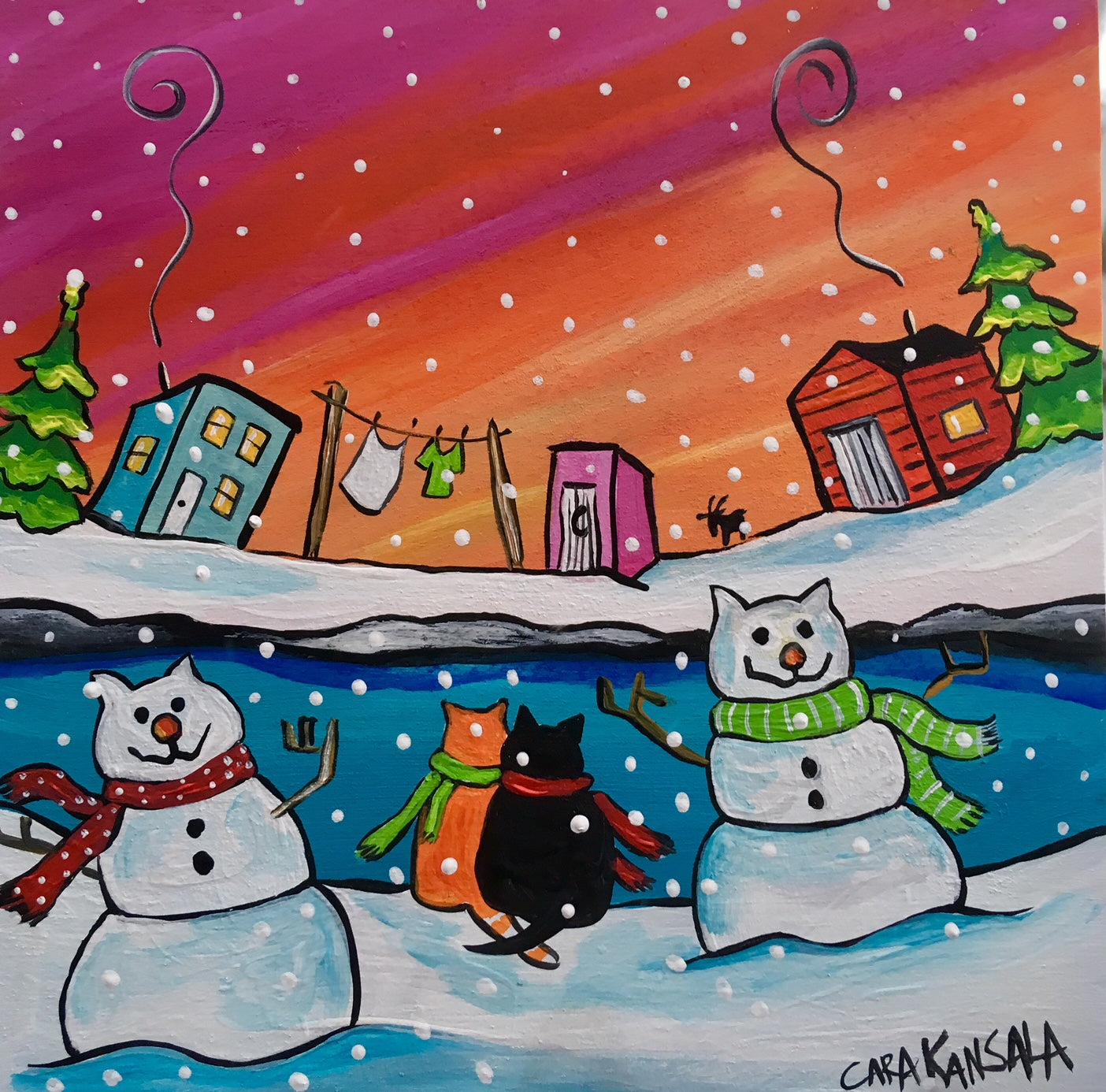 (SOLD )Your Heart is the Colour of the Sky