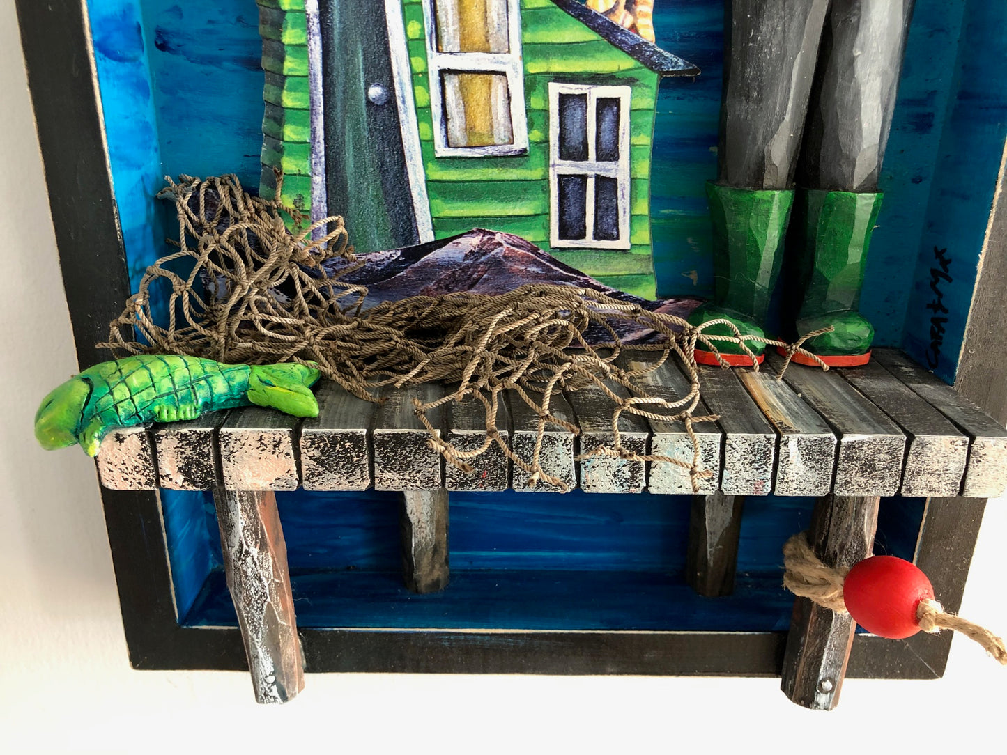 (SOLD) Ambrose Brought a Fish for Supper