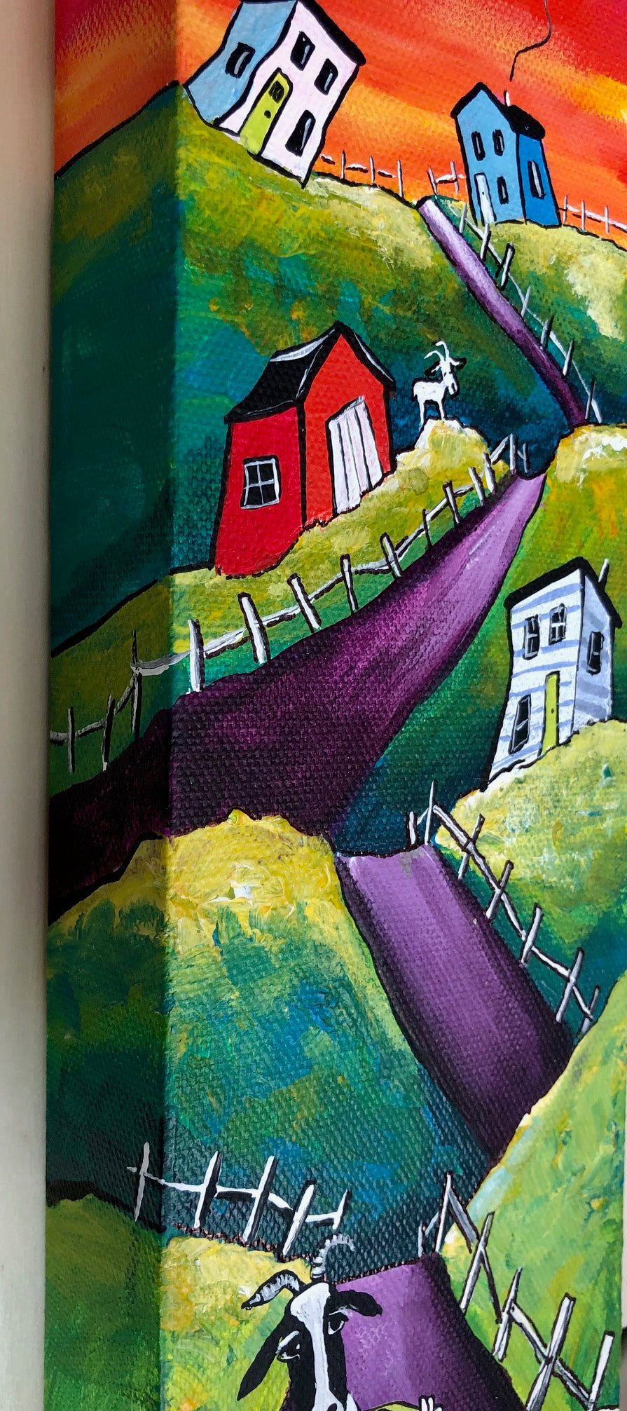 Dolly the Goat Went All the Down the Big Hill to Get Daisies for a Bedtime Snack, because They Were Molly the White Goat's Favourite