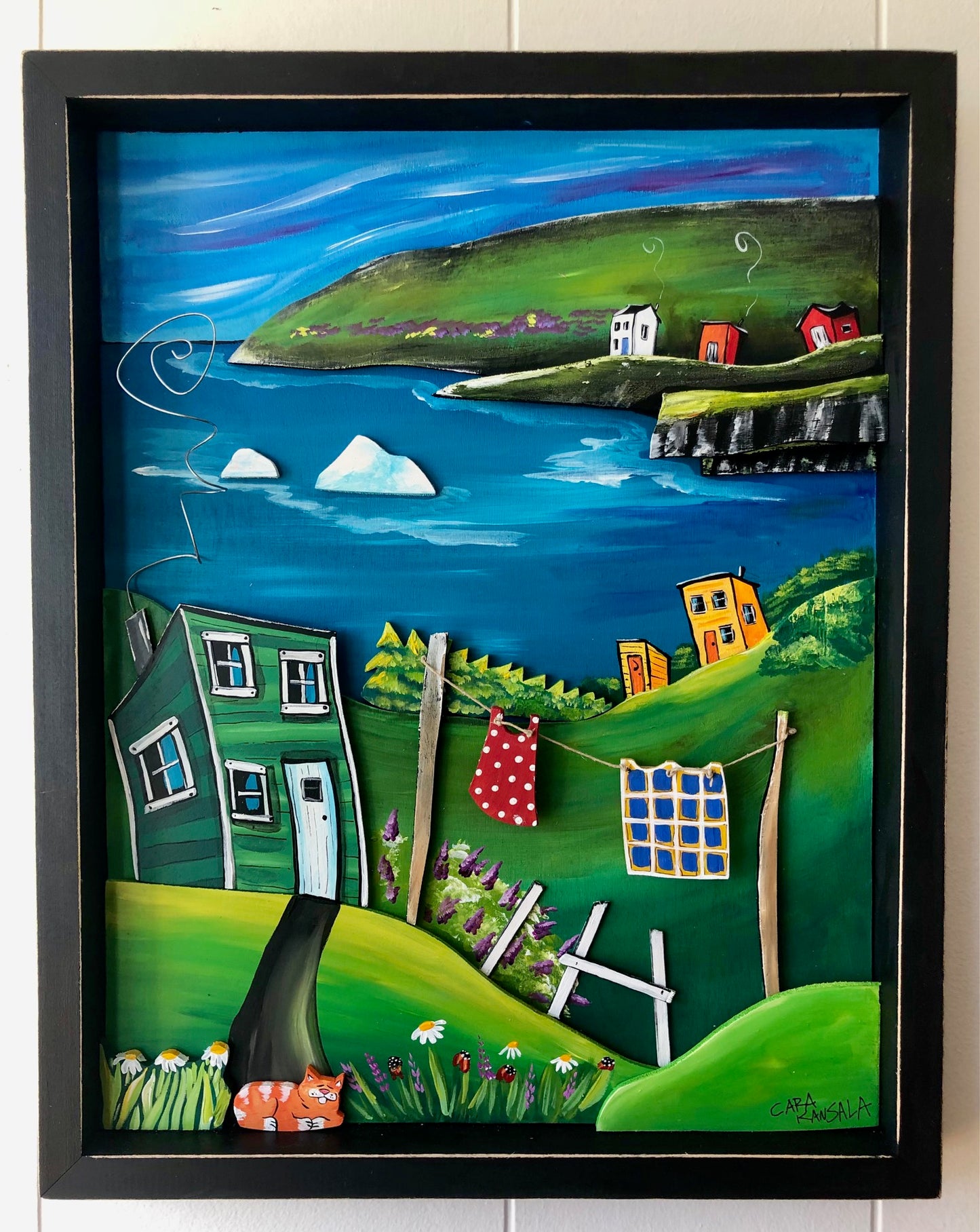 (Sold) A Fine Day for Napping while the Blankets Dance a Jig