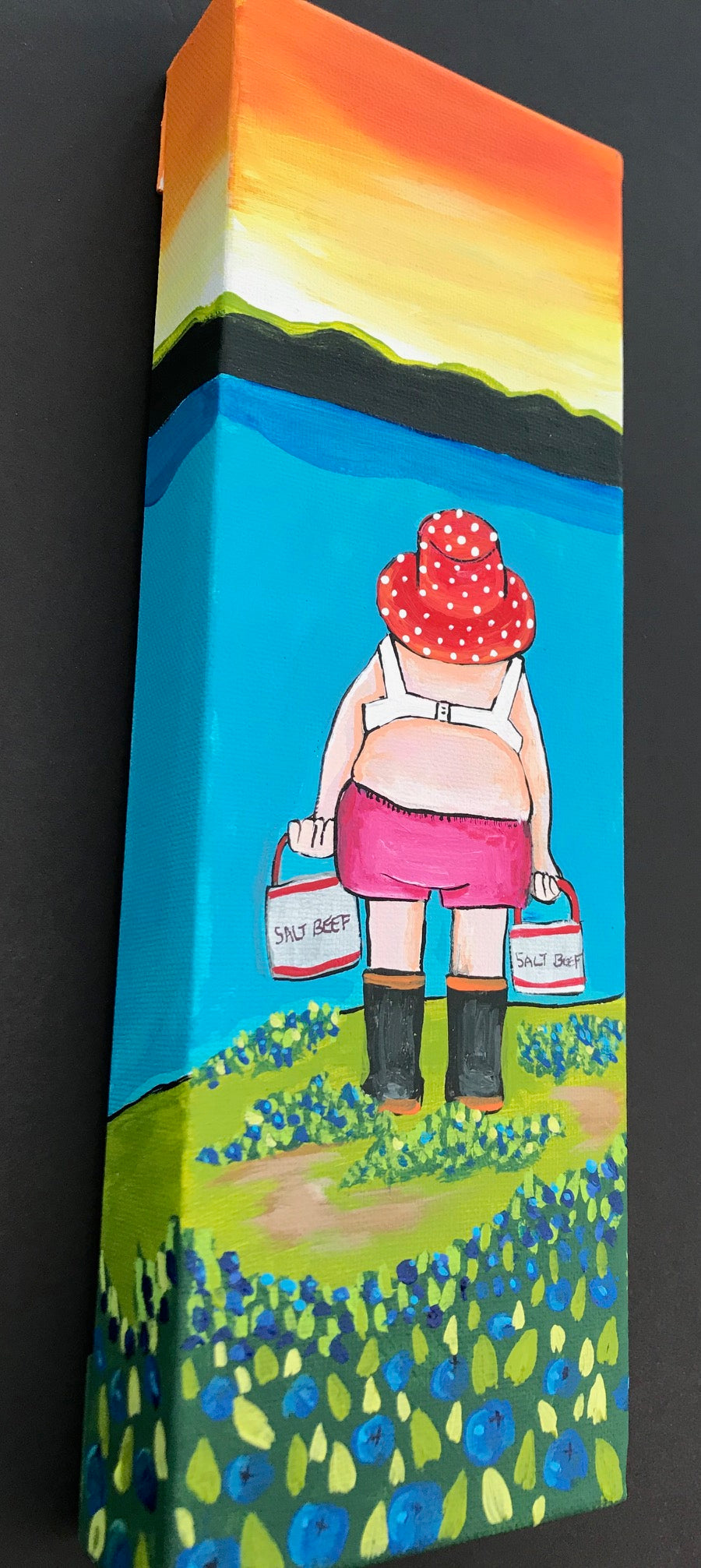 (SOLD)On Hot Summer Days, Nan Would Pick Berries in Her Brassiere and Wouldn't Come Home Until Her Pails Were Full