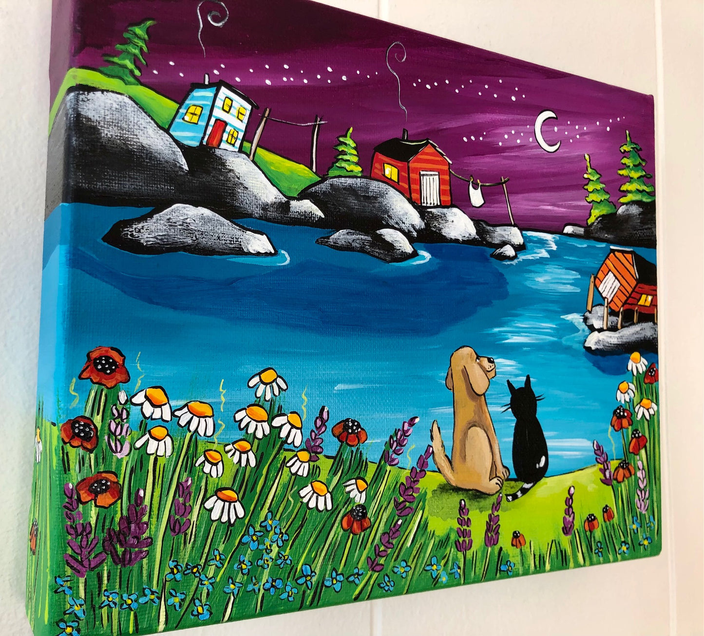 (SOLD) Sometimes All We Need is a Quiet Moment with a Friend