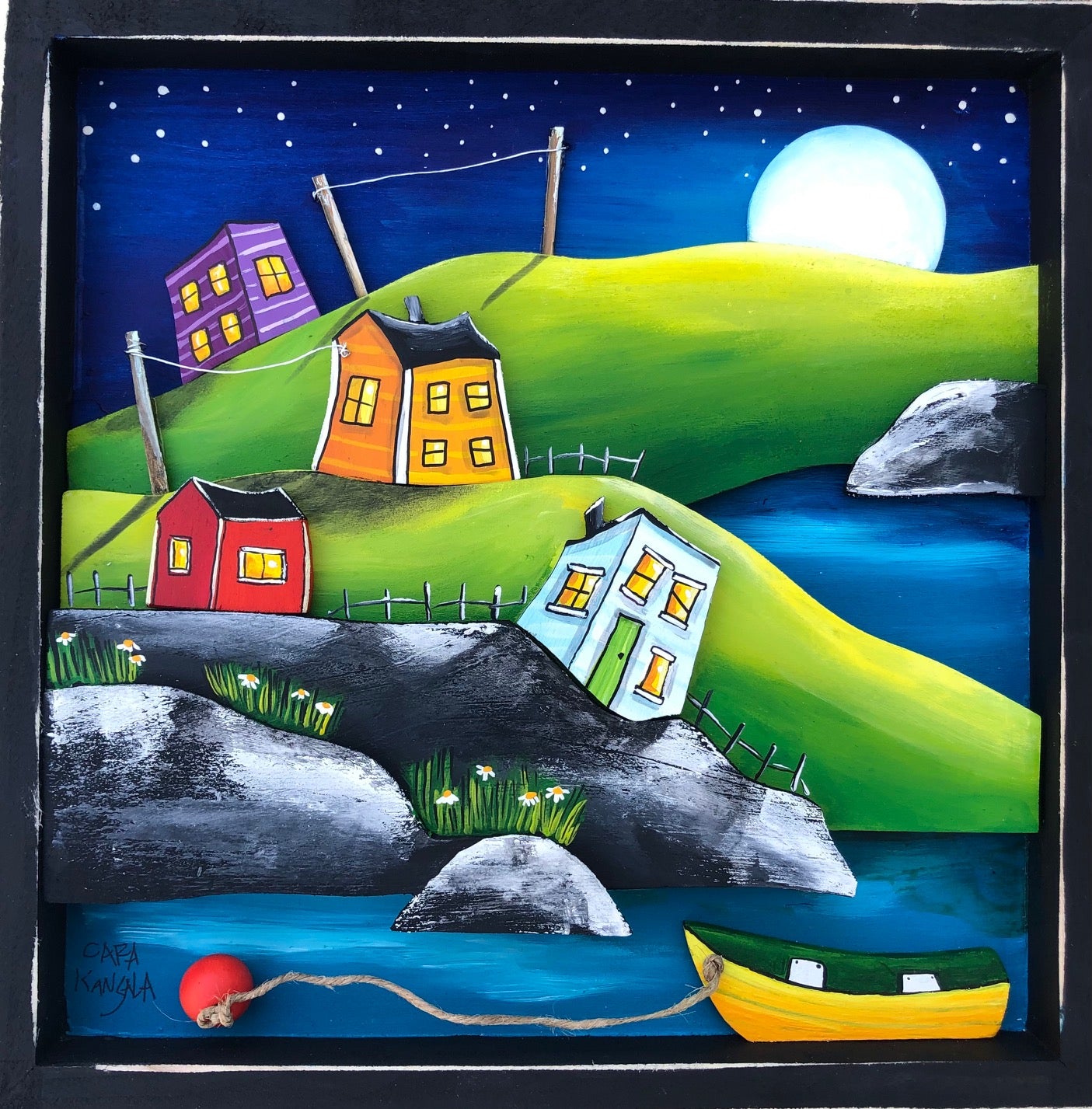 (SOLD) The Night the Moon Came to Visit....