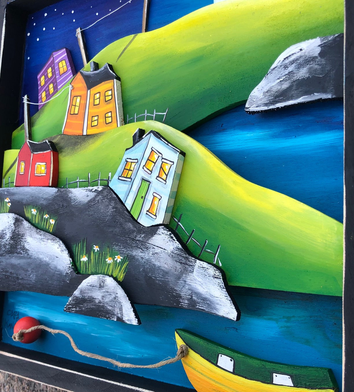 (SOLD) The Night the Moon Came to Visit....