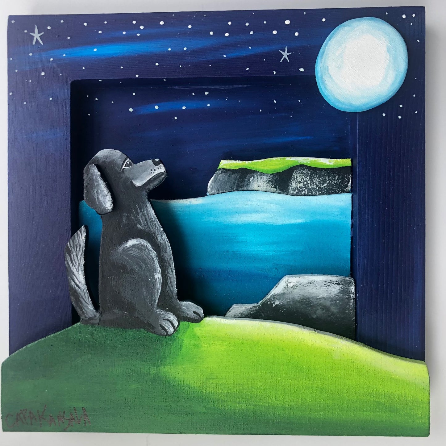 Chatting with the Moon