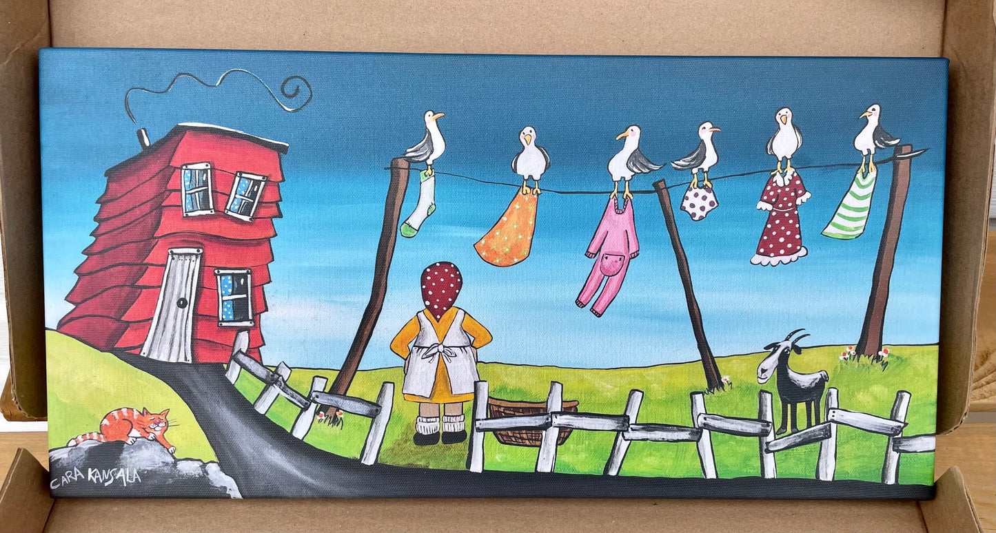 Piggy the Goat Ate All of Nan's Clothespins for the Third Time This Month