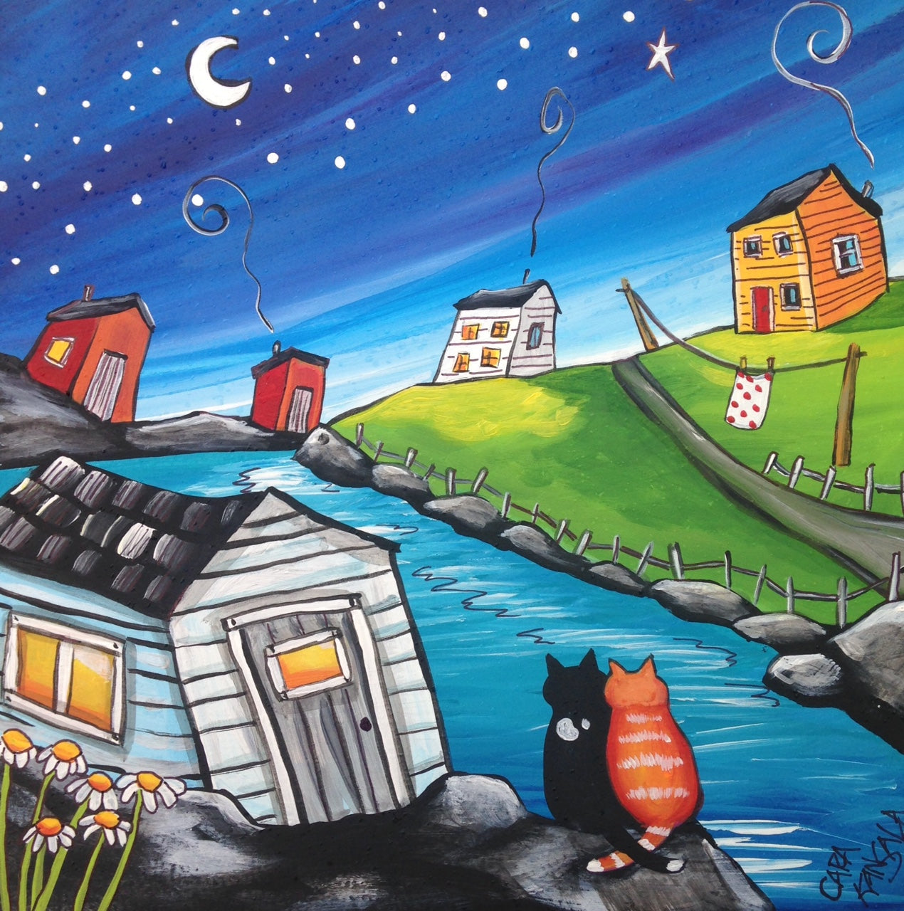 (SOLD) THE STARS ARE ALWAYS BRIGHTER WHEN YOU'RE SITTING BY MY SIDE