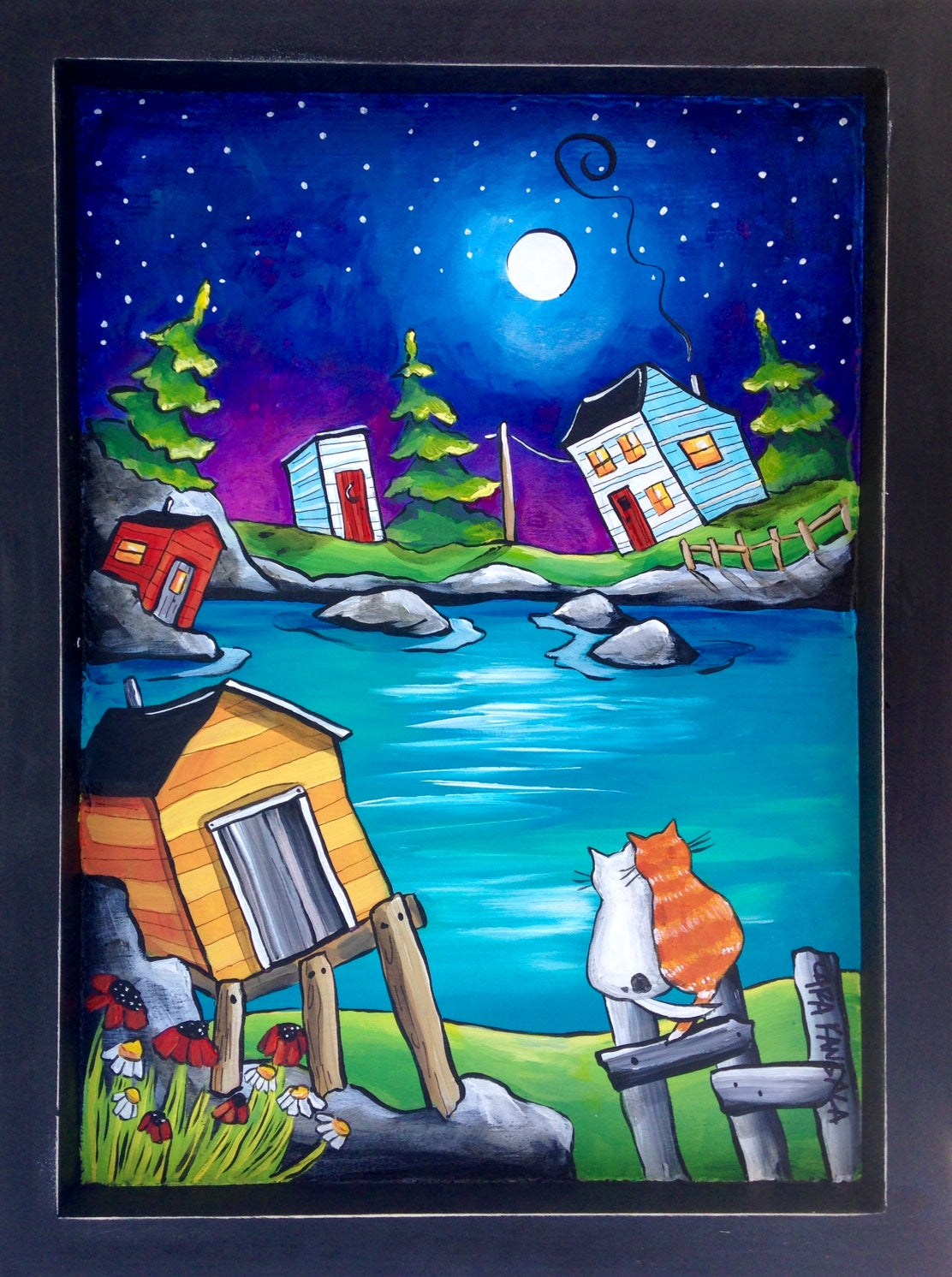 (SOLD) We'll Sit Together Softly and Watch the Stars Swim By