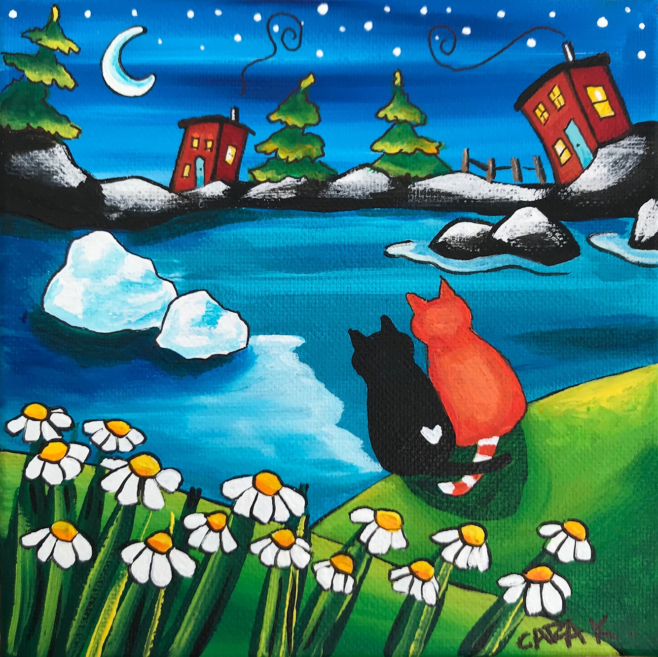 (SOLD)The Berg Watchers