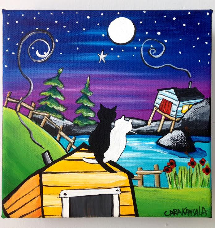 (SOLD) Sitting on the Roof, With My Love