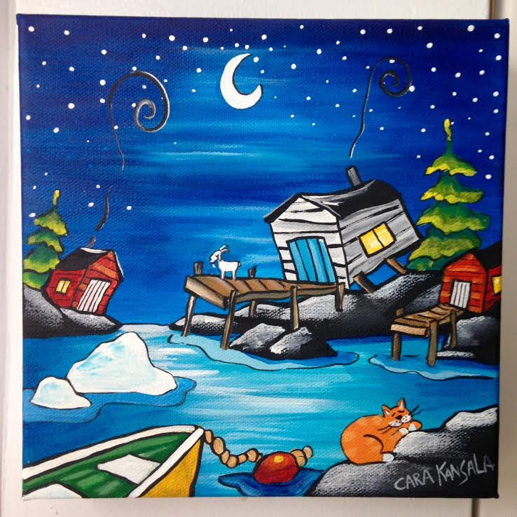 (SOLD) Sophie Couldn't Sleep, and So She Counted Stars