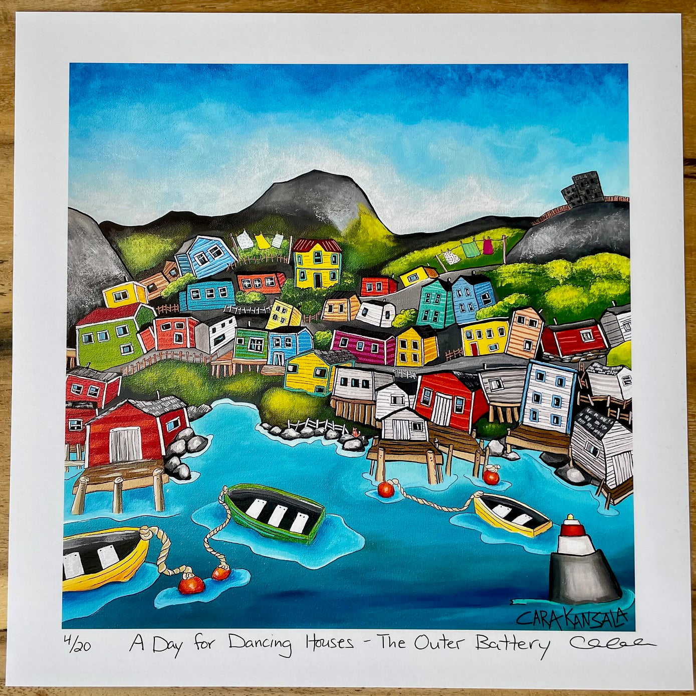 (SALE)A Day for Dancing Houses- The Outer Battery, NL (4/20)