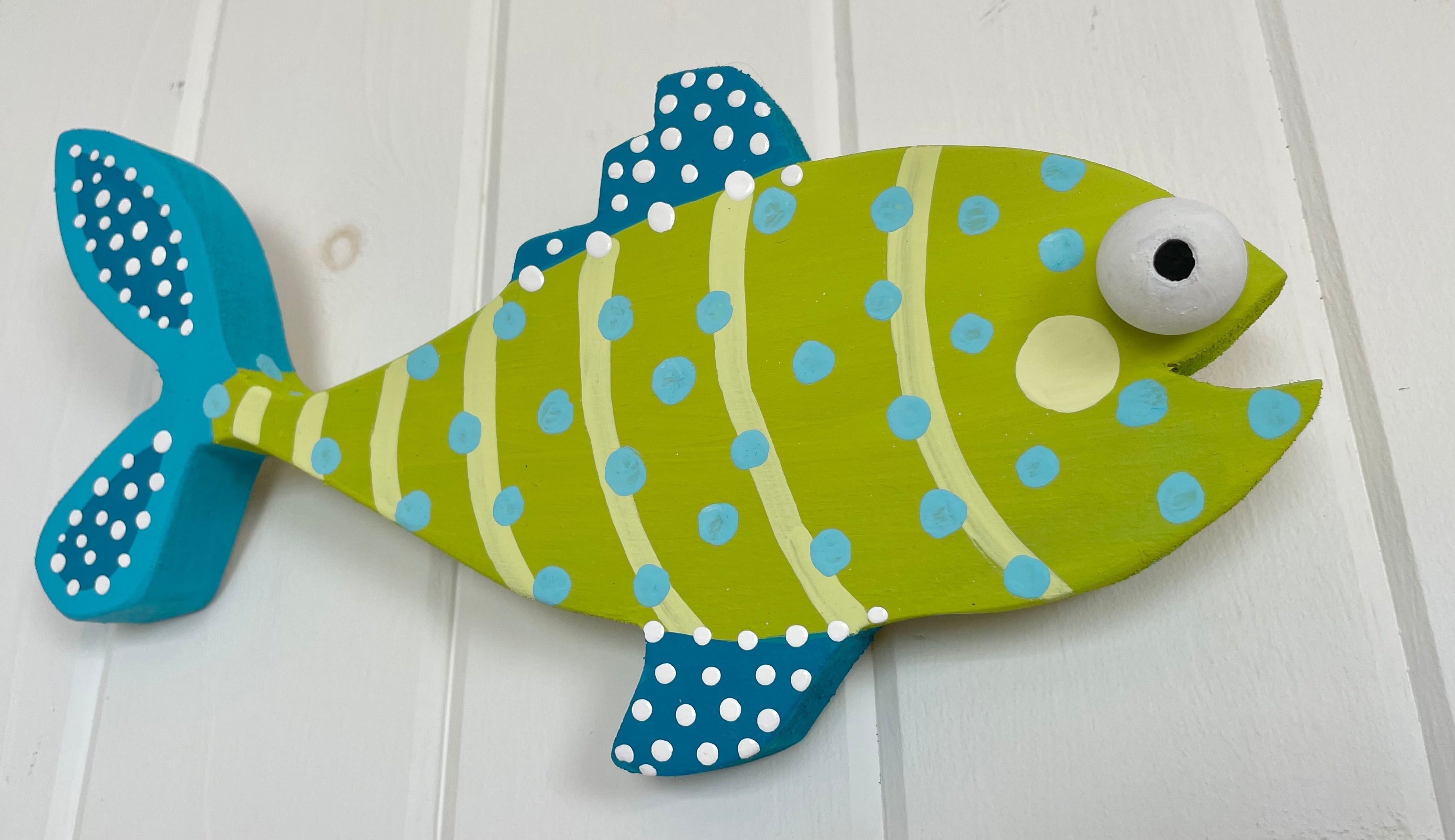 (SOLD)ORIGINAL- Ernie the Wee Fish – Cara Kansala