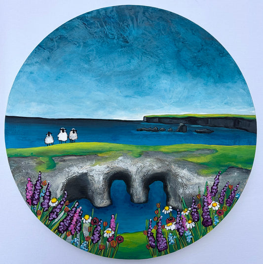 Flo, May and Freda all felt like a munch so they walked all the way to The Dungeon for lunch.