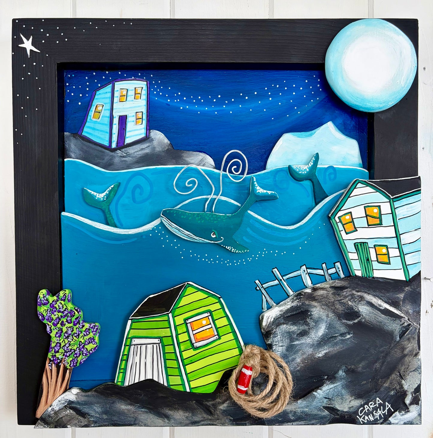 ...and the whales bloomed during the bright, Rose moon
