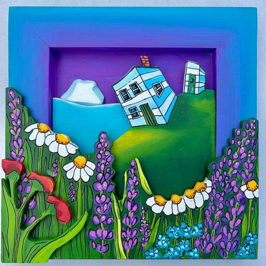 As the last, lovely iceberg of spring floated by, the poppies and lupins all waved their goodbyes.