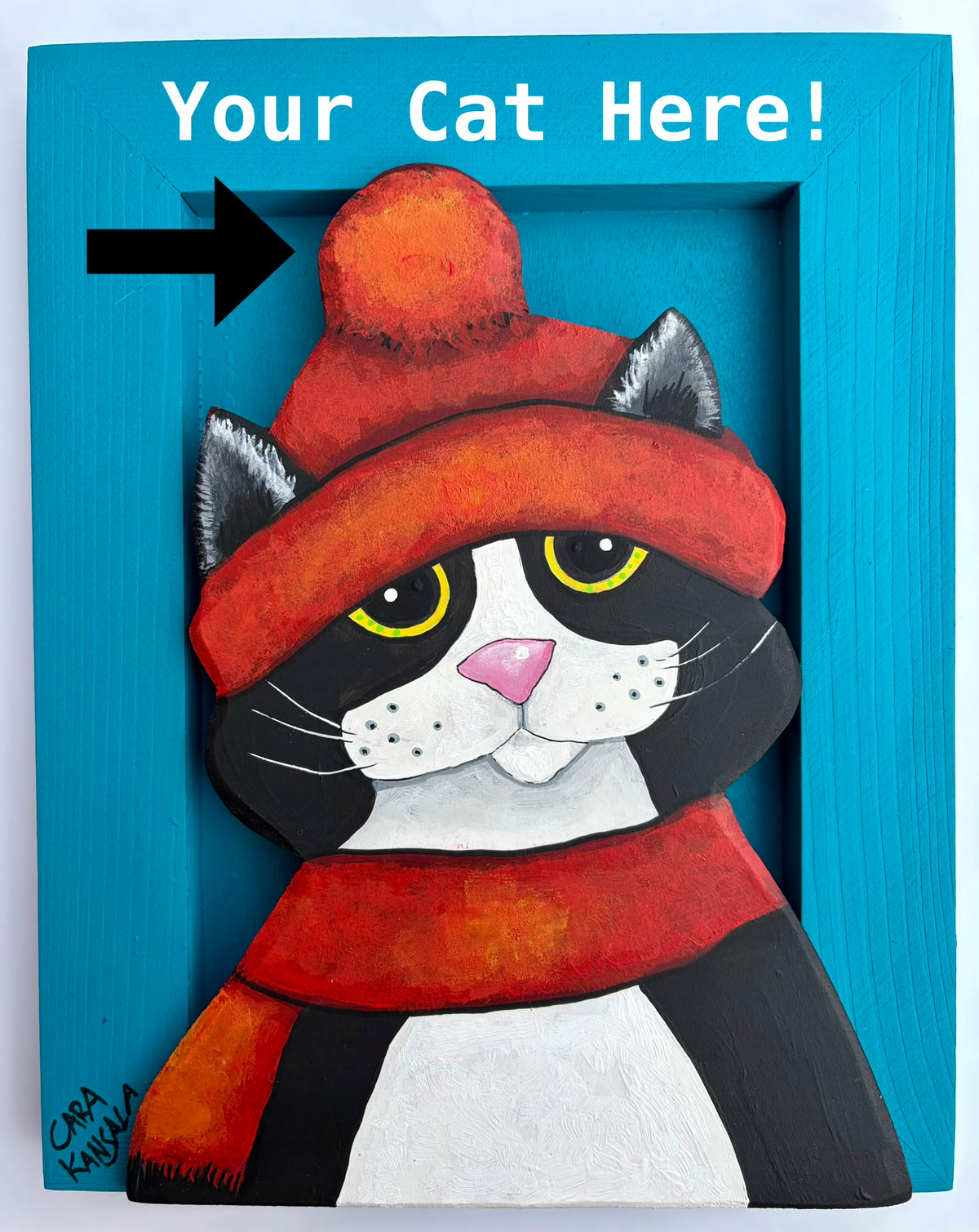 CUSTOM PICTURE with YOUR OWN CAT!