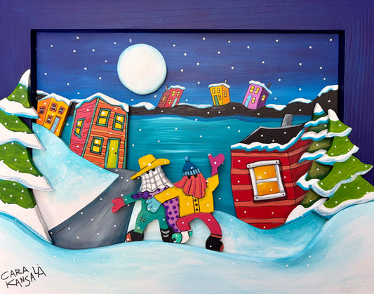(SOLD) Mummers in the Harbour
