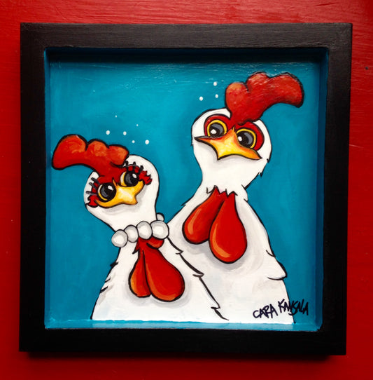 (SOLD) My Bird of a Feather, I'll Love You Forever