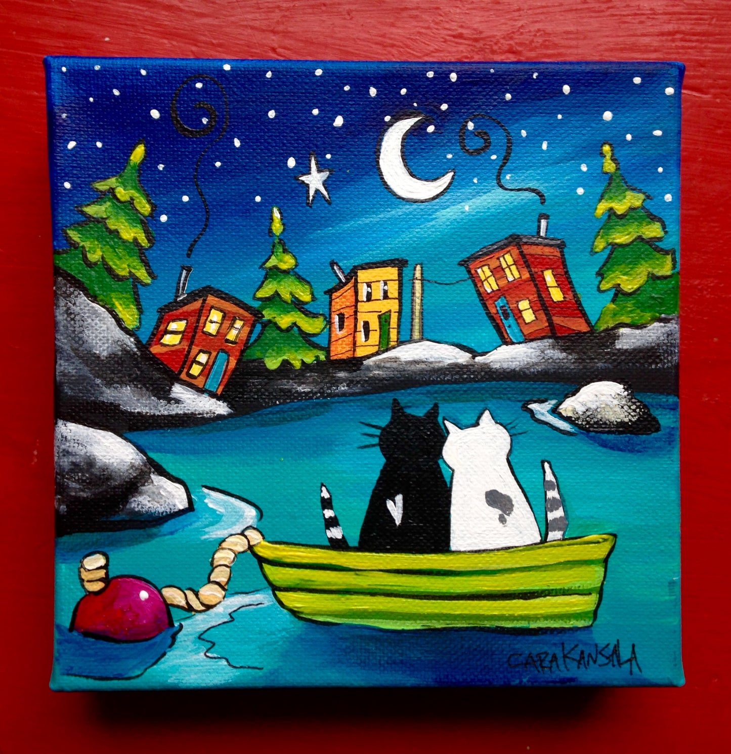 (SOLD)Drifting Together, We'll Sail through the Stars