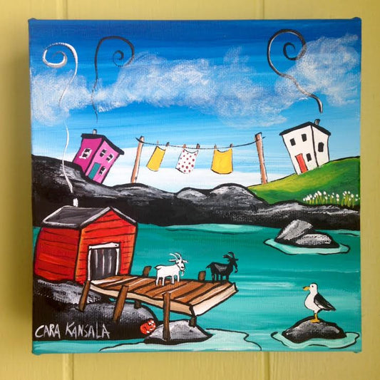 (SOLD) Mr. Finnigan's Goats