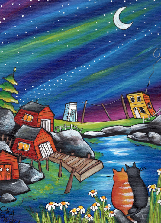 (SOLD) Silver Moons and Star Songs