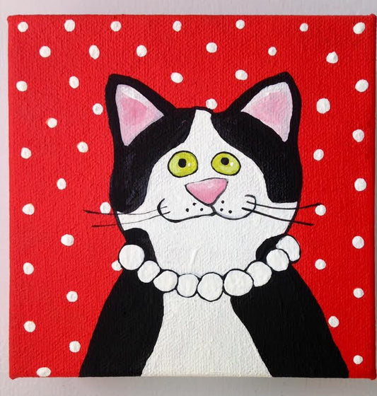 (SOLD) Pearl Has A New Necklace